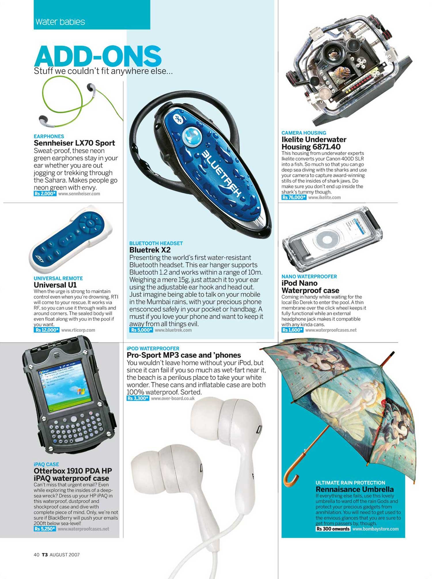 T3 Water Proof Gadget